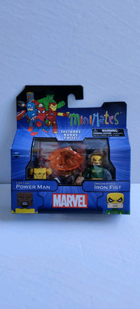 Marvel Comics Minimates Power Man Luke Cage Iron Fist two pack 