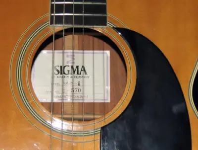 Sigma GCS-6 by CF Martin Company guitar, View more