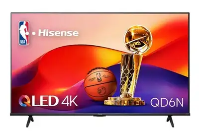 Hisense 43" QLED 4K Google TV 43QD6N Smart Tv - SUMMER SALE!, View more