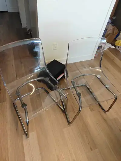 Two IKEA TOBIAS Chairs , View more