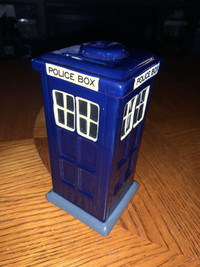 Police Box Tardis Money Box Ceramic by Puckator LON04
