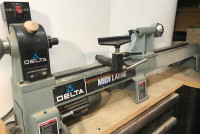 Delta MIDI Lathe with Extension