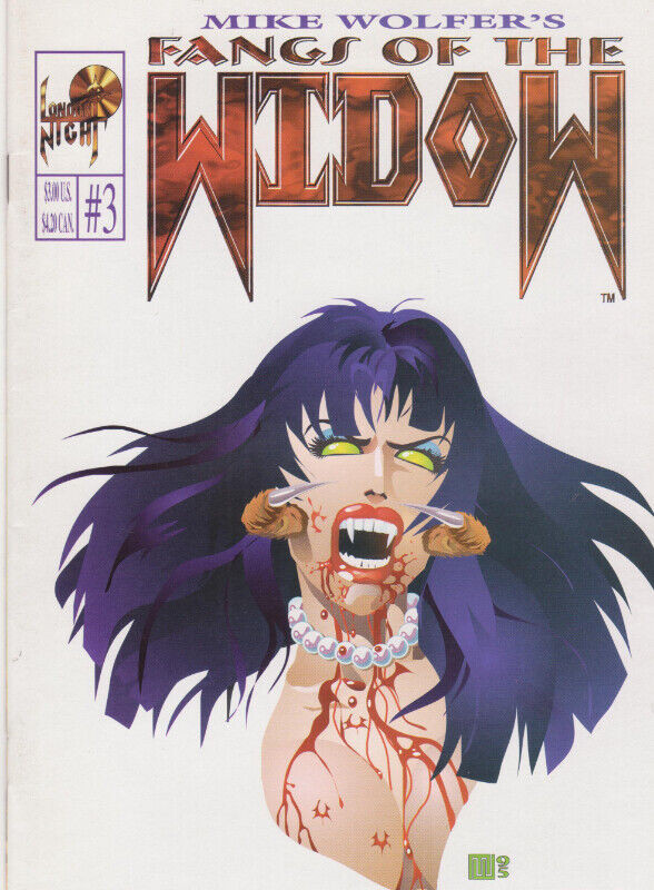 London Night Studios - Fangs of the Widow #3 (Oct 1995) - Adult. in Comics & Graphic Novels in Peterborough
