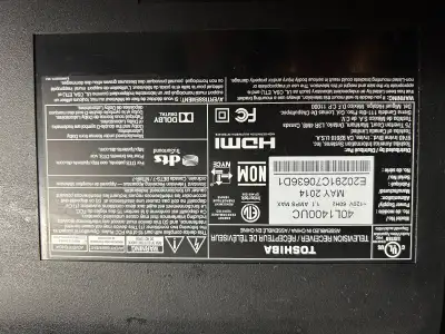 TOSHIBA TV  40L1400UC , 40-inch 1080p, View more