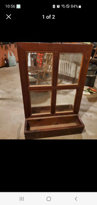 Mirror Hanging Style Planter or For Other Use