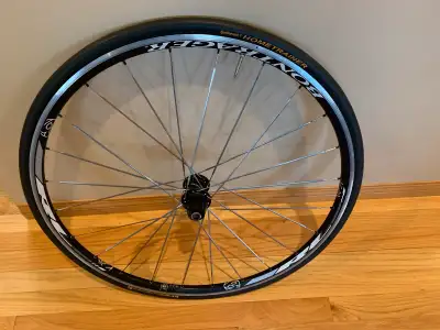 Bontrager Indoor Trainer Rear Wheel Assembly with Continental 23-622 (700x23c) Tire.