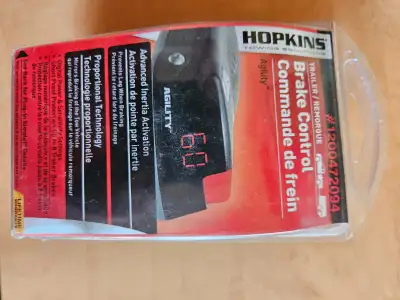 Hopkins Brake Controller for Trailer Model : Agility Condition: New, never used $151.00 + tax at Can...
