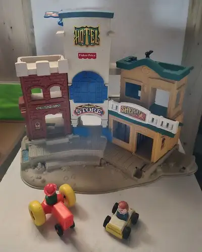 Fisher Price #77052 Great Adventures Wild Western Town, View more