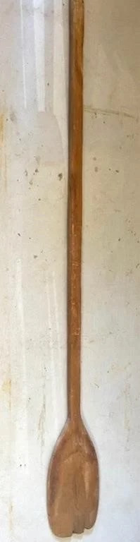 1800-1900s WOODEN OVEN PEEL / PADDLE 7 FT LONG