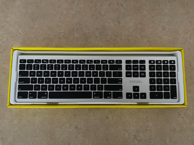 Kanex Aluminum Keyboard And Logitech K360 Keyboard, View more