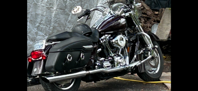 Lots of upgrades including Eng and clutch screaming eagle pipes crash bars hwy pegs oil pressure gag...