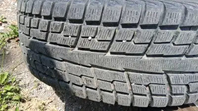 Set of Four Size 235/65/R18 Yokohama Ice Guard IG51V Winter Tires on BST Rims. The Rims are 5 bolt p...