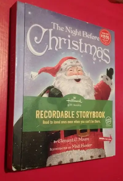 ❣️Hallmark Recordable Storybook The Night Before Christmas, View more