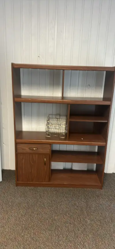 various desk and shelves and cabinets, View more