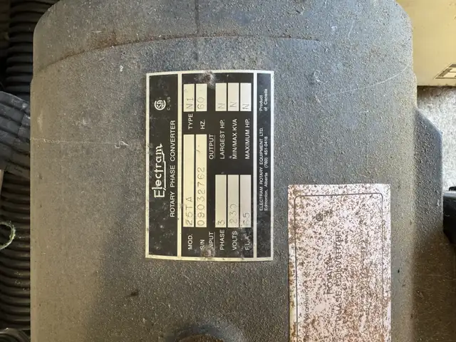 Phase Converter in Other in Portage la Prairie - Image 7