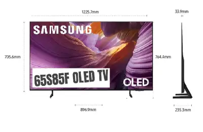 SAMSUNG-O LED TV-65"S85F-4K-SMART-inbox-wit-Warranty-$849-no tax, View more