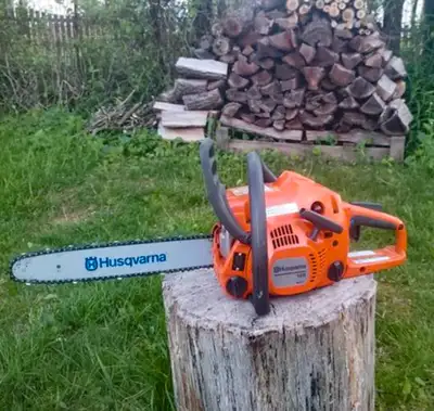 FOR RENT – Husqvarna 120 Gas Chainsaw, 38cc 2-Cycle Engine, 16" Bar This Husqvarna 120 Gas Chainsaw...