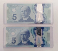Canadian $5 (2013)