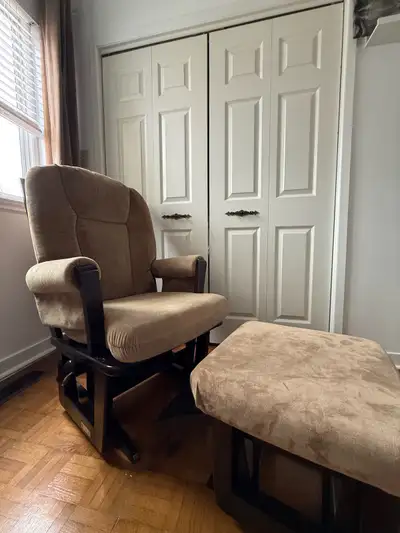 nursery glider  rocking chair with ottoman, View more