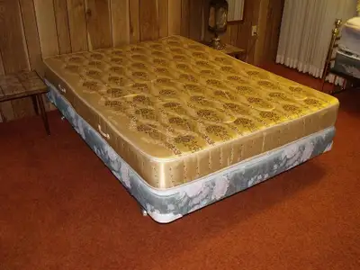 Bed and Box Spring and Mattress, View more
