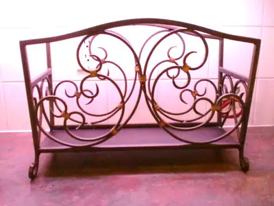METAL MAGAZINE HOLDER STORAGE ORGANIZER RACK, View more