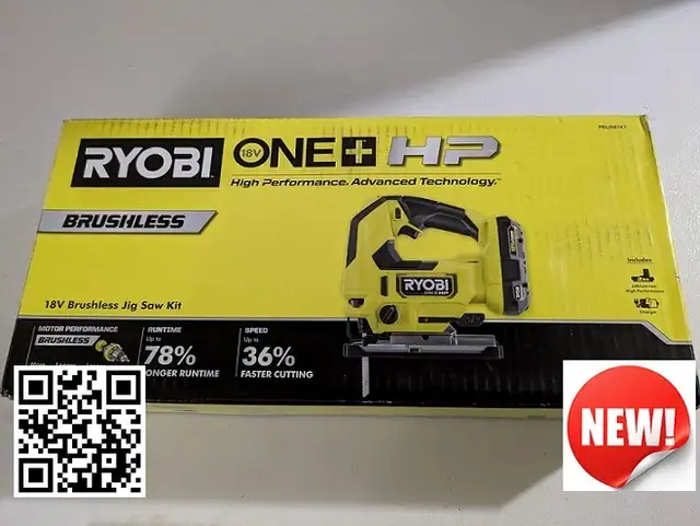 Ryobi 18V HP Brushless Jig Saw Kit With Battery & Charger | New! in Other in Oakville / Halton Region - Image 10