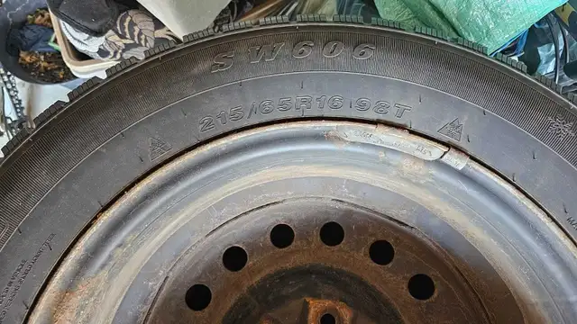 Winter Tires set (4) on steel rims in Tires & Rims in Guelph - Image 3