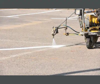 Parking Lot Line Painting, Lane Striping, View more