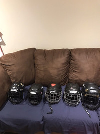 Skating/Hockey helmets with cages