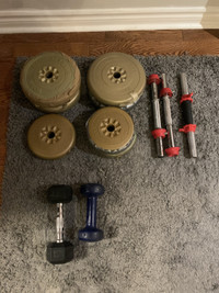 Weights and Bench and Dumbells and Gym Accessories *Negotiable*