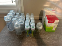 Baby bottles and inserts