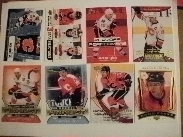 Jarome Iginla hockey cards in Arts & Collectibles in Winnipeg - Image 2