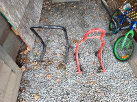 FRONT AND REAR MOTORCYCLE STANDS