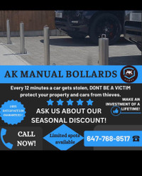 AK Manual Bollards