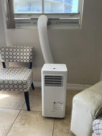 haier-portable-air conditioners clearance sale- 8.000btu-BRAND NEW in box -remote and window kit -wi...