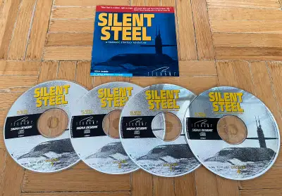 Silent Steel Vintage PC Game , View more