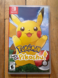 Pokemon let's go pikachu Switch