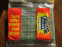 1982 TOPPS Baseball rack pack cal ripkin rookie on back