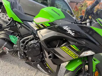 Selling or will trade for 600c+ Mint condition Ninja ex650ABS KRT editon Brand new tires & brake pad...