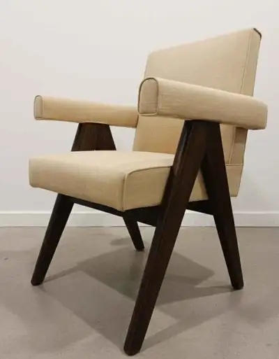 Jeanneret arm chair, View more