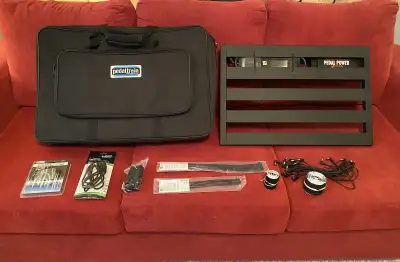 Pedaltrain PT-3 and Voodoo Lab Pedal Power 2-Plus, View more