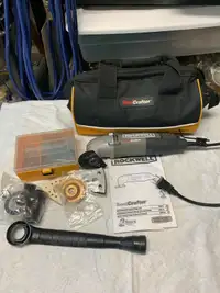 Rockwell Multicraft tool with bag and accessories