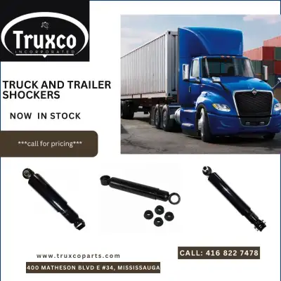 Heavy Duty Shock Absorber for Trailers Replaces 654907 Shock Absorber for Kenworth, Mack and Peterbi...