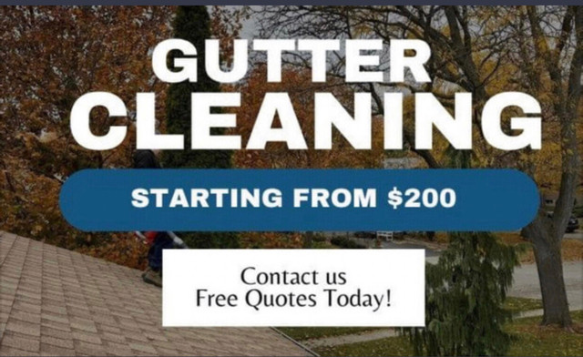 Eavestrough Cleaning , Gutters Cleaning  in Garage Sales in Kitchener / Waterloo