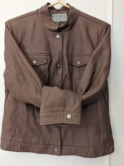 BRAND NEW, NEVER WORN. Women’s Jacket/Coat Faux Leather, View more