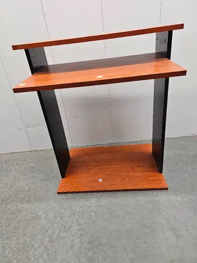 I am selling a compact computer desk and will give a foldable chair for free as an extra. $65 OBO