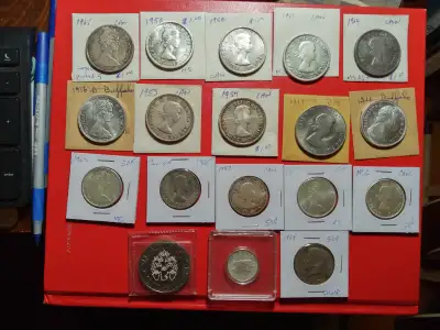 Canada silver dollars/Halfs, View more