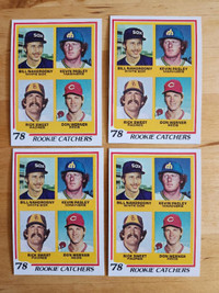 Topps 1978 Baseball - Rookie Catchers