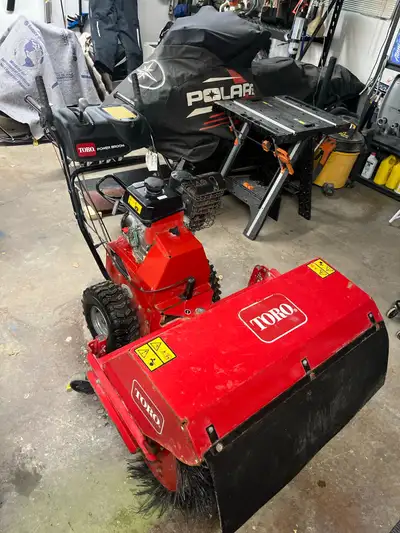 toro power broom, View more