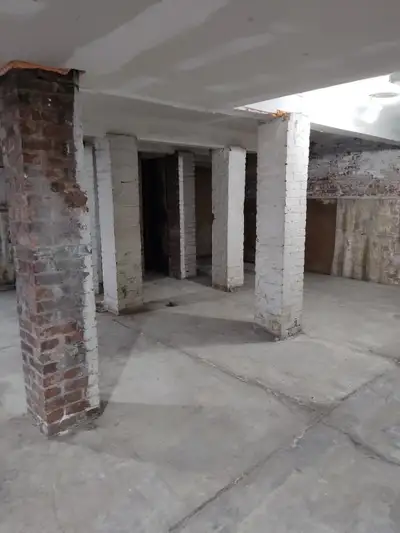 Clean dry storage space in the basement of a 10 apartment building. Clean and very secure space idea...